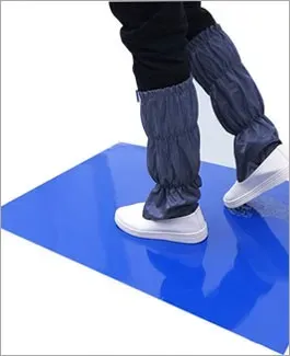 Tarko İthalat Yapışkanlı Yaprak Paspas Mavi Renk