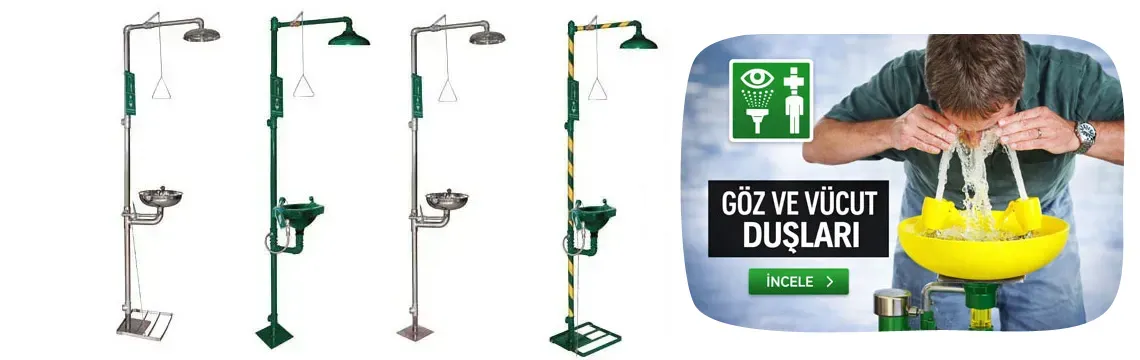 Okinox Göz Vücut Yıkama İstasyonu