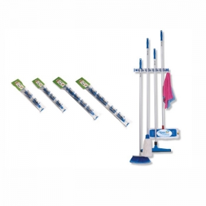 Okinox Metal Duvara Monte Plastik Mop Askısı 5 Askılı 9508905