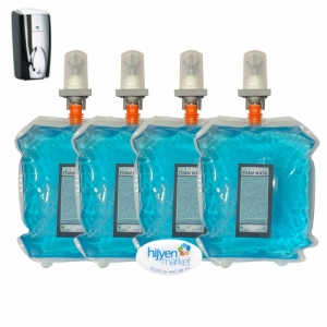 Rubbermaid Dispenser Uyumlu Yedek Sıvı Köpük Sabun Kartuşu. 4 Adetlik Koli. 901497