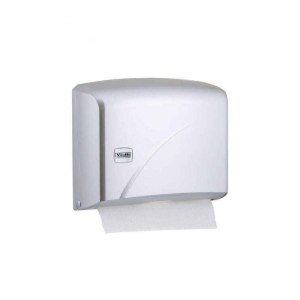 Vialli Z K1M Katlı Tek Kullanımlık Kağıt Havlu Dispenseri. Metalik Plastik. 900197vb