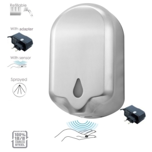 Okinox Sensörlü Dezenfektan Dispenseri 304 Paslanmaz Çelik 911599