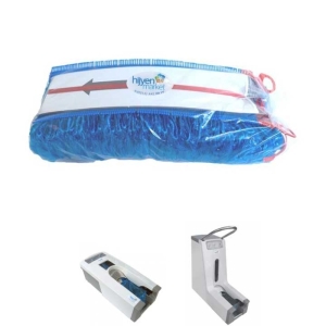 Okinox 1000 Adet Topuktan Çekmeli Galoşmatik Galoşu Büyük Boy