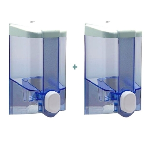 Vialli S2T  500ml Plastik Sıvı Sabunluk. Transparent Mavi. 990118