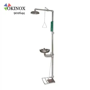 Okinox Acil Emniyet Göz ve Vücut Duşu İstasyonu 902644 SS-S150