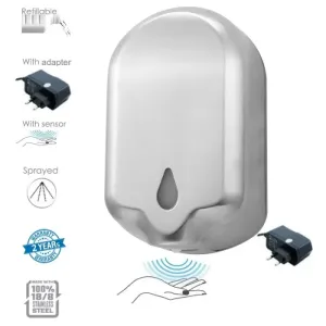 Okinox Sensörlü Dezenfektan Dispenseri 304 Paslanmaz Çelik 911599