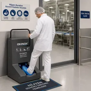 Saniyeler İçinde El Teması Olmadan Galoş Giydiren Okinox Galoşmatik Modelleri